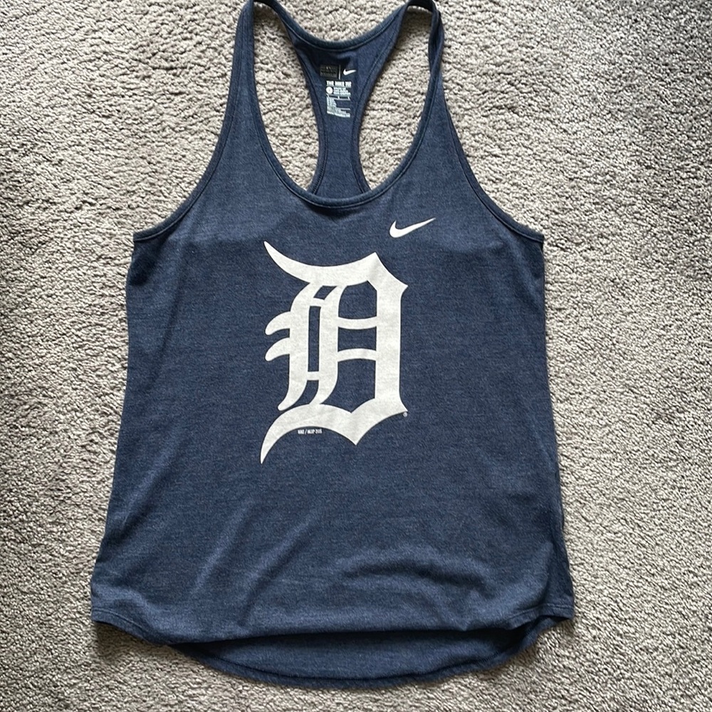 Nike Detroit Tigers Women’s Tank Top Shirt